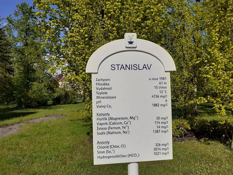 Pramen Stanislav je jeden z pramenů Františkových Lázní a je datovaný do roku 1981.