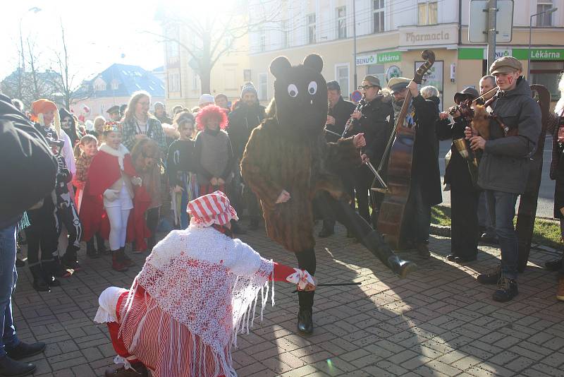 Masopust se v Mariánských Lázních konal po dlouhých letech.