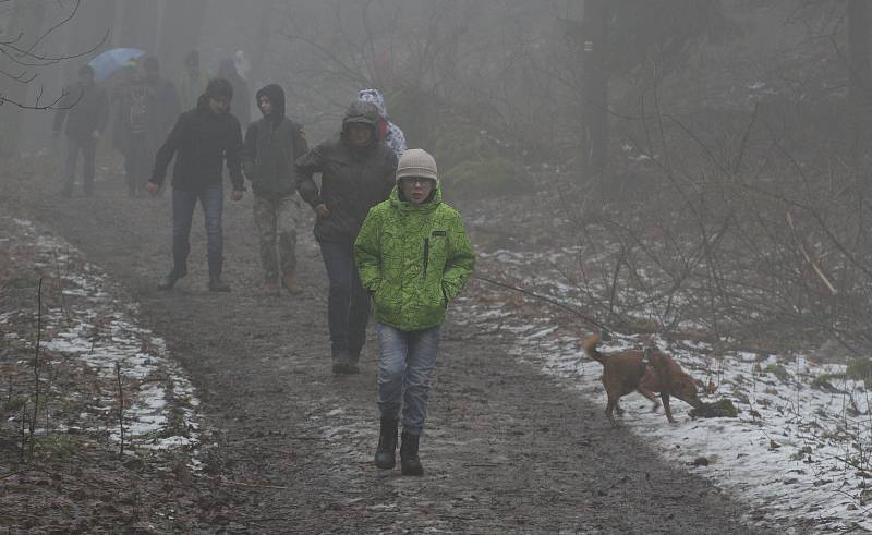 Novoroční výšlap na Podhorní vrch.