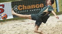 Beachsoccer v Dřenici na Jesenické přehradě