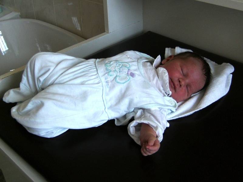 HANA  BARTOŠOVÁ se narodila v chebské porodnici 30. června v 21.30 hodin. Měřila 51 centimetrů a vážila 3,47 kilogramů