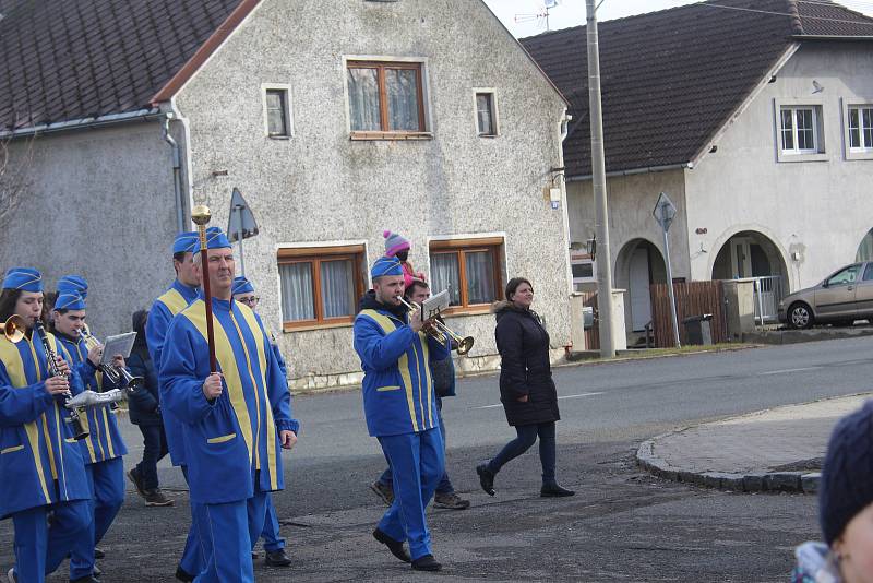 Masopust ve Velké Hleďsebi.