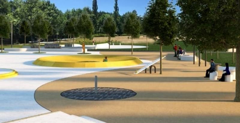 Na levém břehu Krajinky v Chebu vyroste jeden z nejmodernějších skateparků u nás v republice, jeho stavba se ale musela přesunout.