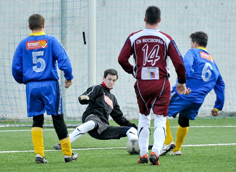 Zimní fotbalový turnaj v Chebu  pokračoval dalším kolem