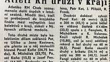 Chebský Hraničář z 27. června 1989.