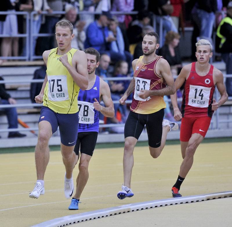 Velká cena Chebu v atletice přinesla na zlaté dráze opět skvělé výkony