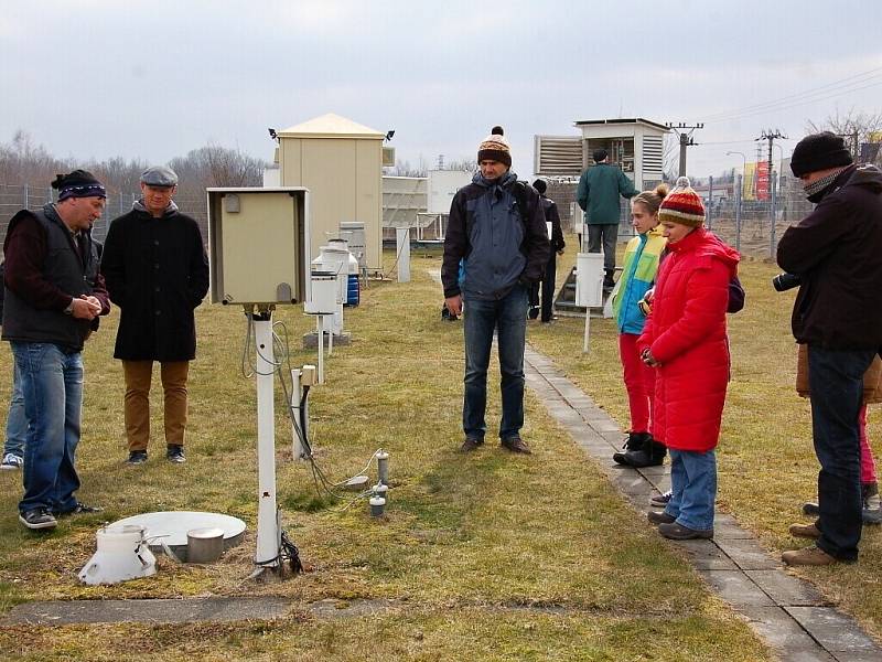 Meteorologická stanice v Chebu se o víkendu otevřela pro veřejnost. 