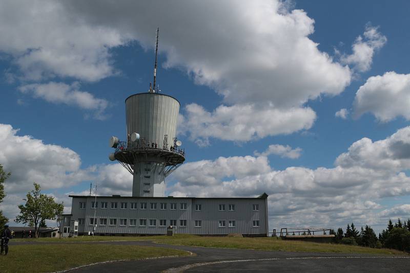 Lidé se opět mohli rozhlédnout do kraje z dyleňského vysílače