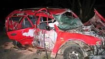 Ve čtvrtek 6. srpna večer havaroval u obce Zádub – Závišín osobní automobil Mitsubishi Lancer. Záchranka převezla jednoho lehce a jednoho těžce zraněného do nemocnice.