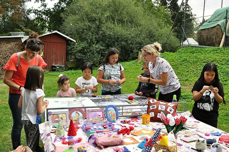 Dětský festival, který pro děti připravil Dům dětí a mládeže Sova Cheb.
