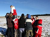 Mladí horolezci z chebské Sovy na Božím Daru