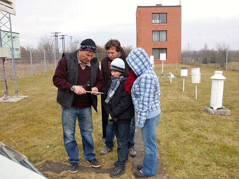 Meteorologická stanice v Chebu se o víkendu otevřela pro veřejnost. 