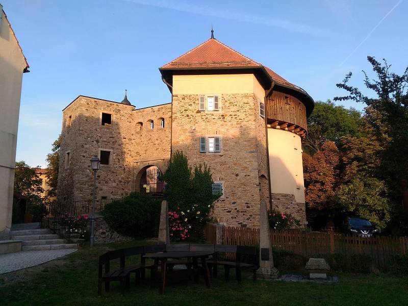 Hrad a město Hohenberg se nachází jen pár kilometrů od česko - německých hranic.