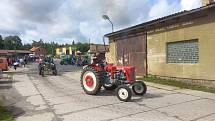 Dožínky se konaly ve Skalné na Chebsku. Nechyběla tu výstava traktorů.