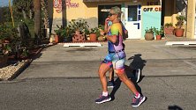 Čtrnácté místo obsadila na Ironman Florida ve své věkové kategorii triatlonistka USK Akademik Cheb Sandra Stolarcikova, která v celkovém hodnocení kategorie žen skončila na skvělém 68. místě.  Foto: Archiv Sandry Stolarcikove