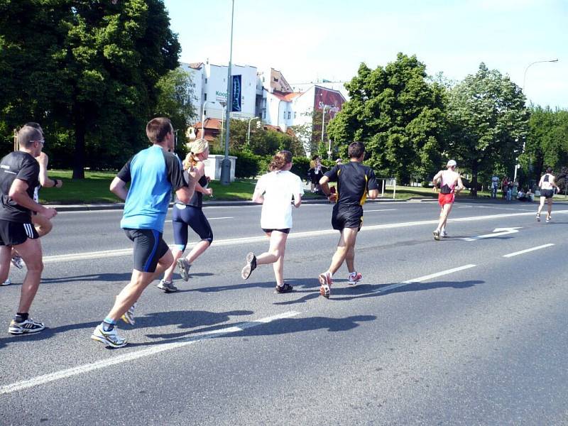 Studenti chebského gymnázia se zúčastnili pražského maratonu