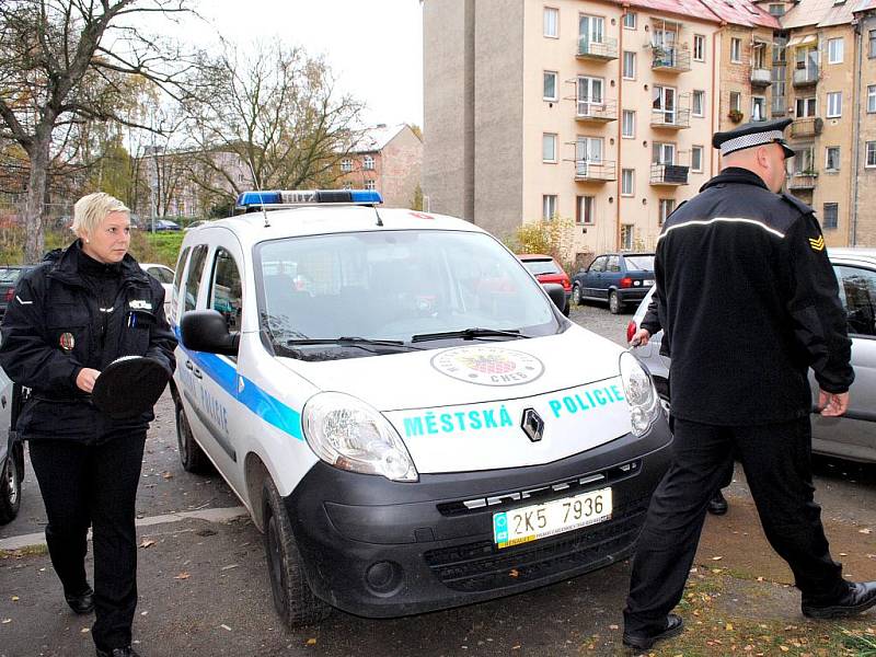STRÁŽNÍCI chebské městské policie neřeší jen dopravní přestupky, v jejich rukách často končí i výtržníci či vandalové. 