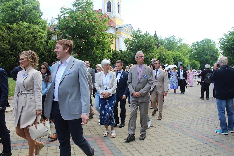 Po dvouleté pauze se ve Františkových Lázních uskutečnilo tradiční zahájení lázeňské sezony.