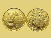 Pamětní minci získal hrad Bečov. V příštím roce to bude Cheb.