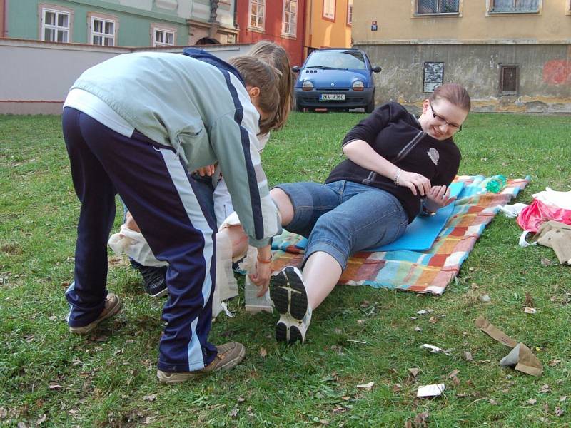 Soutěž mladých zdravotníků v Chebu