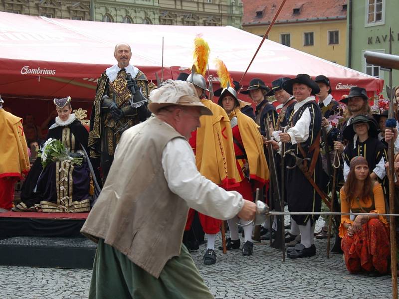 Valdštejnské slavnosti v Chebu 2015.   