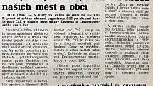 Co noviny psaly před 30 lety? Hraničář z 3. května 1989.