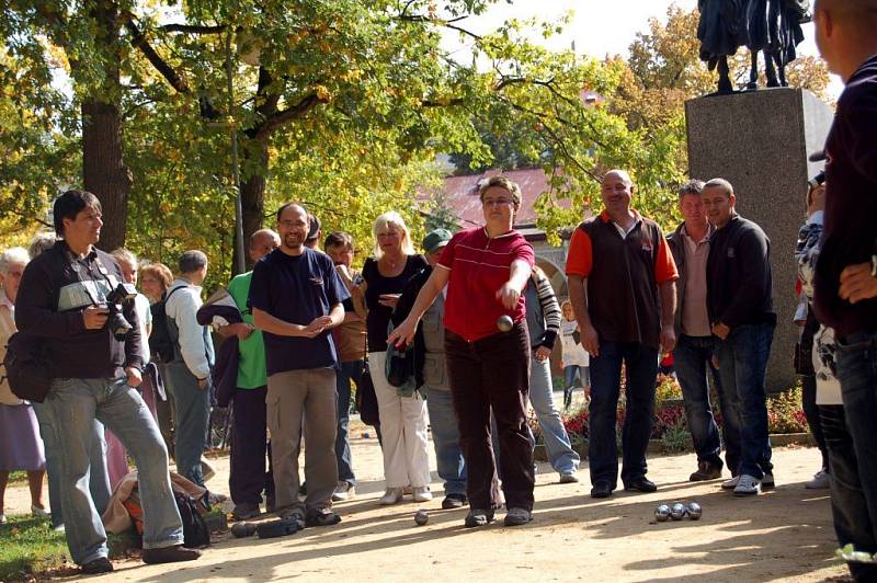 Veřejná soutěž v petanque ve Františkových Lázních