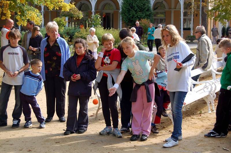 Veřejná soutěž v petanque ve Františkových Lázních