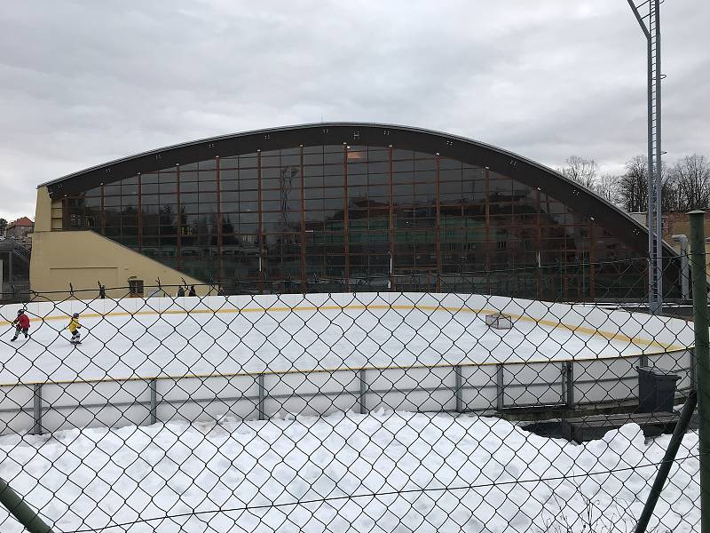 Zimní stadion v Chebu