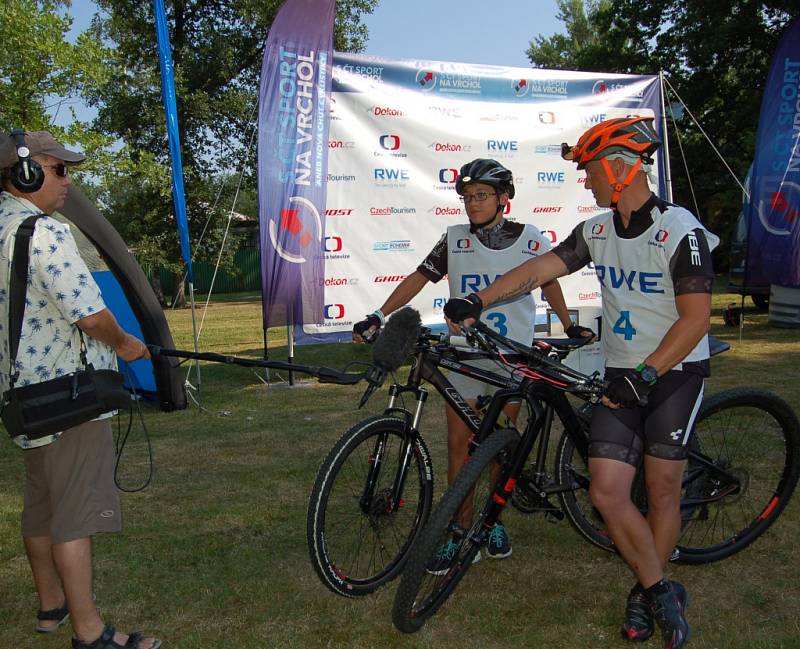 Františkovy Lázně se na chvíli proměnily v ráj všech cyklistů.