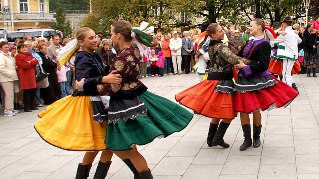 Folklórní festival Mariánský podzim 2008 v Mariánských Lázních