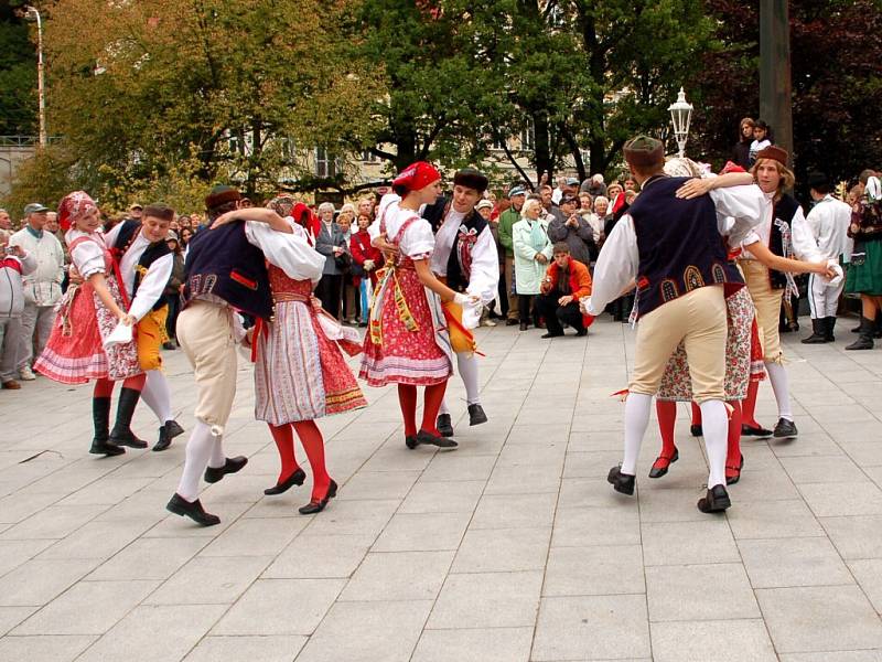 Folklórní festival Mariánský podzim 2008 v Mariánských Lázních