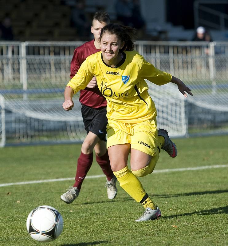 Fotbalistky Hvězdy Cheb nastřílely pět gólů