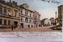 Město Luby na historických pohlednicích