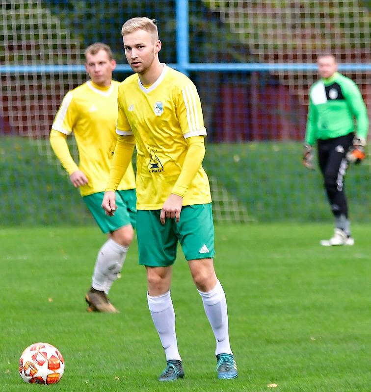 Osm branek nastříleli na stadionu na Růžovém Vrchu hráči v dresu Františkových Lázní, kteří dosáhli na výhru 8:3.