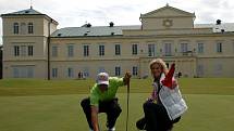 Slavnostní otevření golfové klubovny a driving range na golfovém hřišti v Lázních Kynžvartě