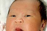 NGUYEN KHANH HUYEN, holčička, se narodila v podělí 27. září v deset hodin. Na svět přišla s váhou 2930 gramů a mírou 47 centimetrů. Z malé dcerušky se rodiče radují doma v Chebu.