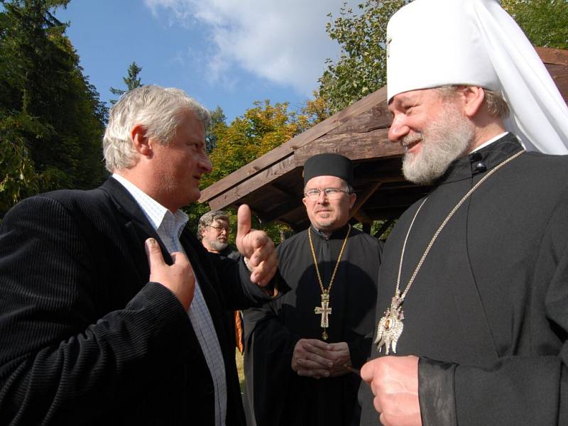 Svatováclavské setkání lidí dobré vůle na vrchu Krakonoš v Mariánských Lázních