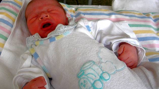 JAN PRŮCHA z Hazlova se narodil v chebské porodnici 12. února v 5.05 hodin. Měřil 52 centimetrů a vážil 3,65 kilogramu