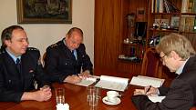 Podpis koordinační dohody na chebské radnici