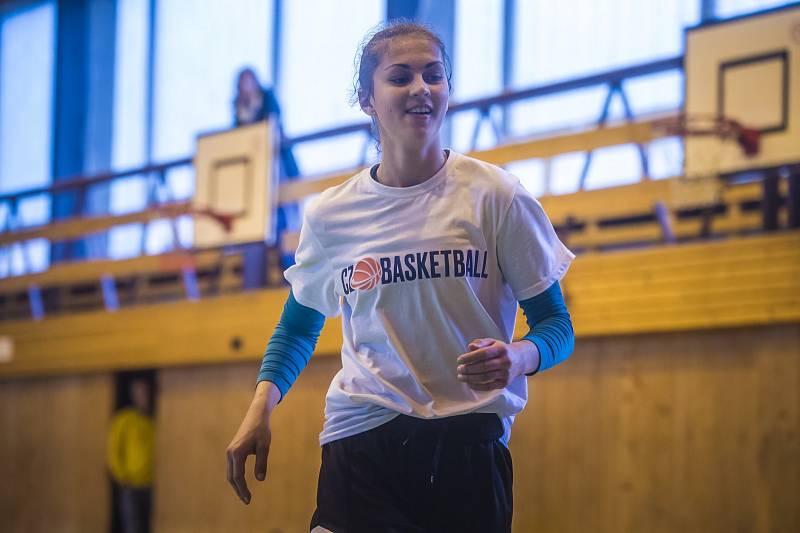 Kemp českých basketbalistek v Mariánských Lázních