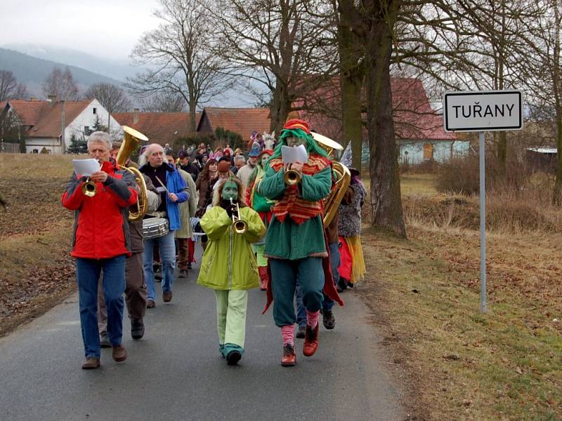 Masopustní oslavy v Tuřanech na Chebsku