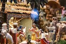 Vánoční betlémy jsou k vidění v nejstarším pravoslavném chrámu v České republice.