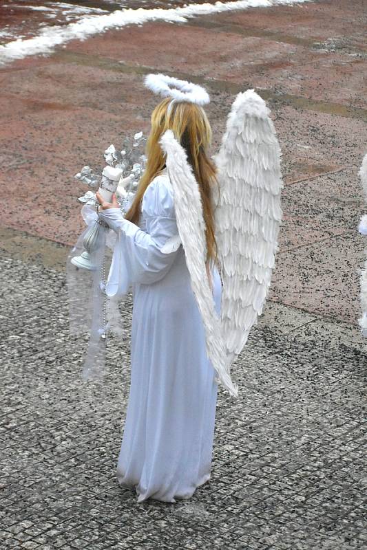 Andělé, čerti, Lucifer a Mikuláš: Mariánské Lázně zažily nebývalou podívanou