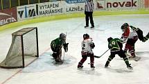 Hokejové utkání žáků 6. tříd HC Mariánské Lázně - HC Draci Bílina skončilo vitězstvím Mariánskolázeňských 8:6. 