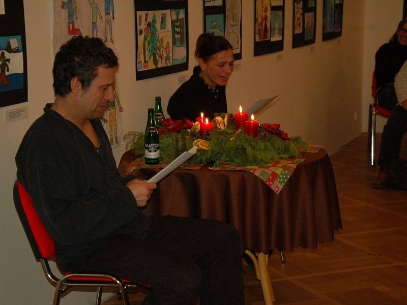 Adventní čtení v chebské Galerii výtvarného umění. 