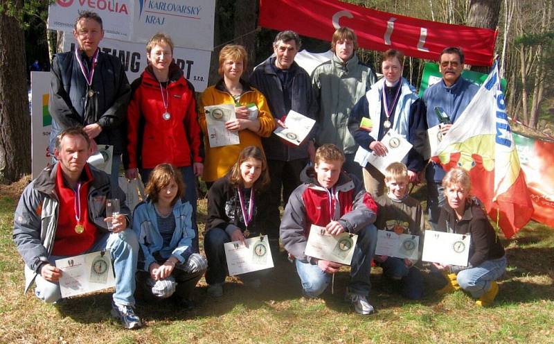 Mariánskolázeňská výprava orientačních běžců