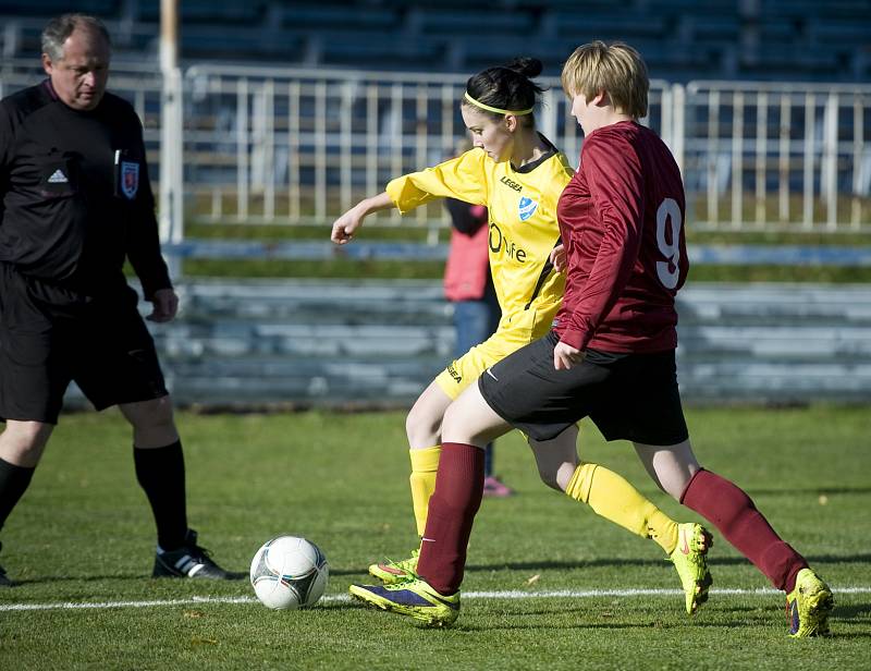 Fotbalistky Hvězdy Cheb nastřílely pět gólů