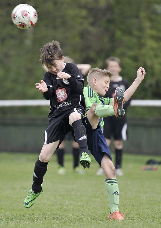 Jedenáctiletí fotbalisté bojovali ve Fr. Lázních