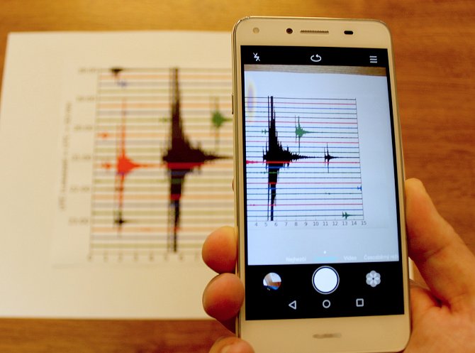 V NOVĚ CHYSTANÉ české aplikaci, která bude informovat o zemětřesení v západních Čechách, naleznou lidé i jednotlivé seismogramy z jednotlivých záchvěvů.